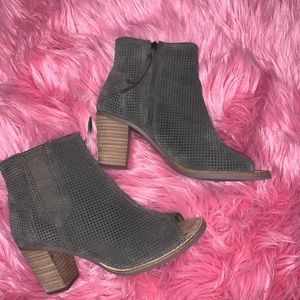 TOMS Majorca Peep Toe Ankle Booties